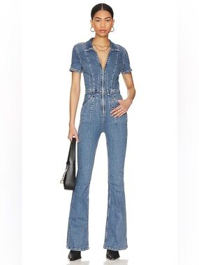 NWT We the Free Jayde Flare Jumpsuit- M
